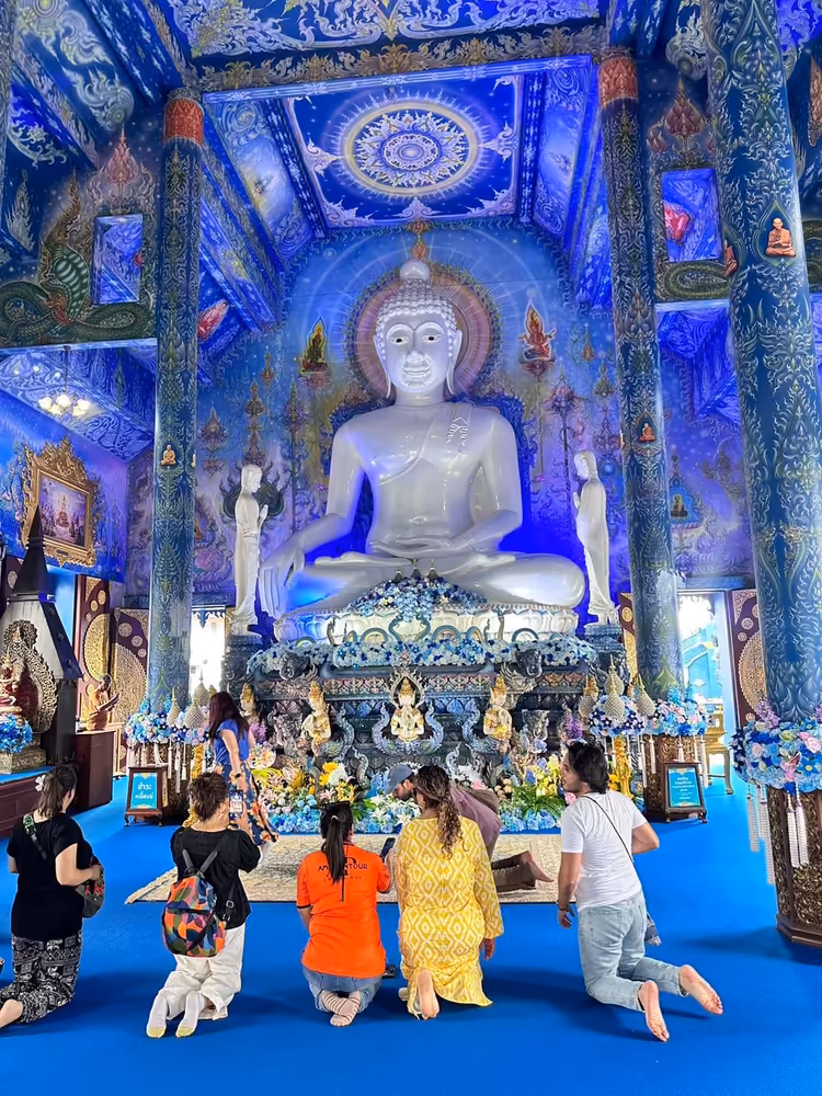 Chiang Mai White Temples, Blue Temple & Golden Triangle Tour - Image 5