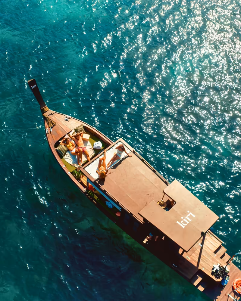 Kiri Luxury longtail boat Phuket