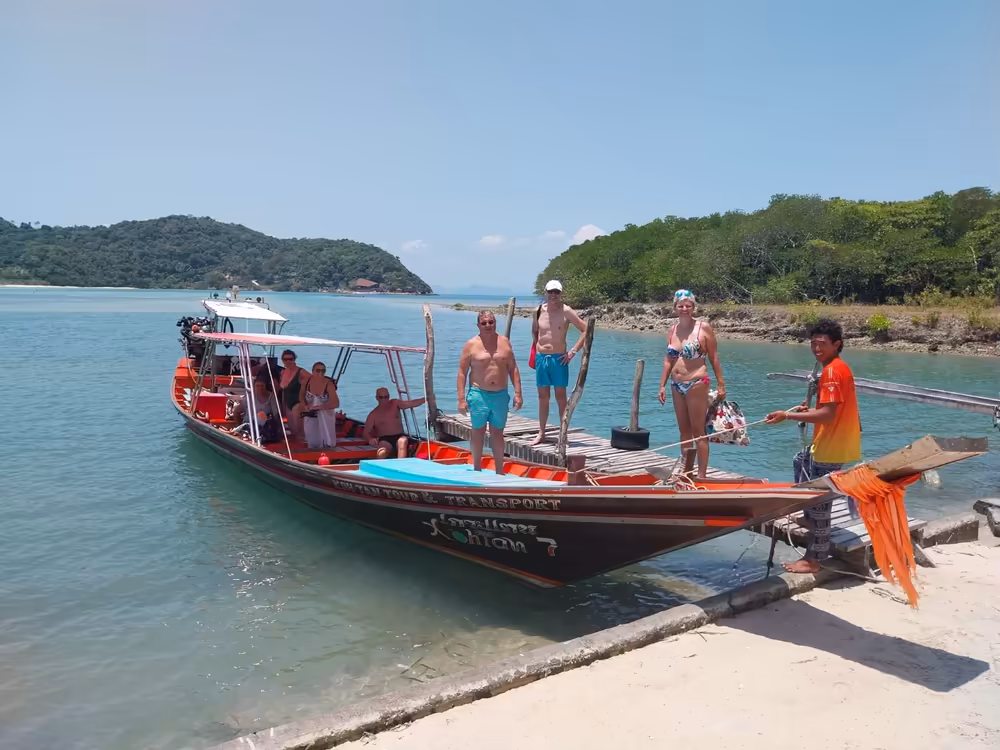 Private Fishing Trip to Koh Tan & Madsum by Longtail Boat - Image 3