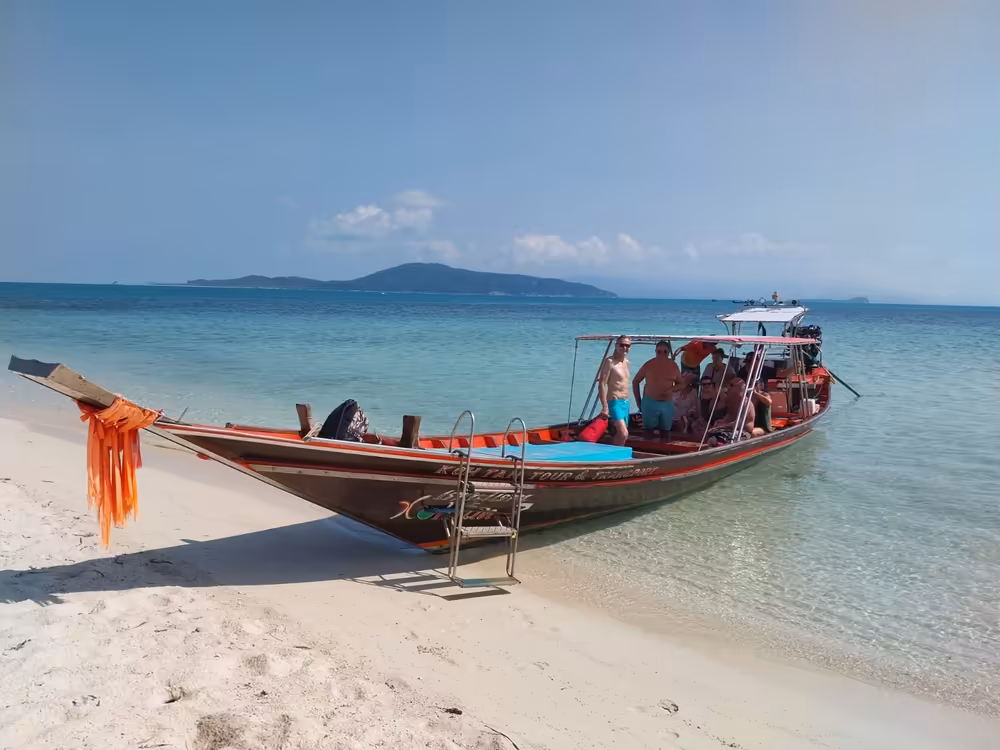 Private Fishing Trip to Koh Tan & Madsum by Longtail Boat